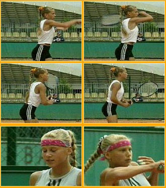 video de la star  Anna Kournikova